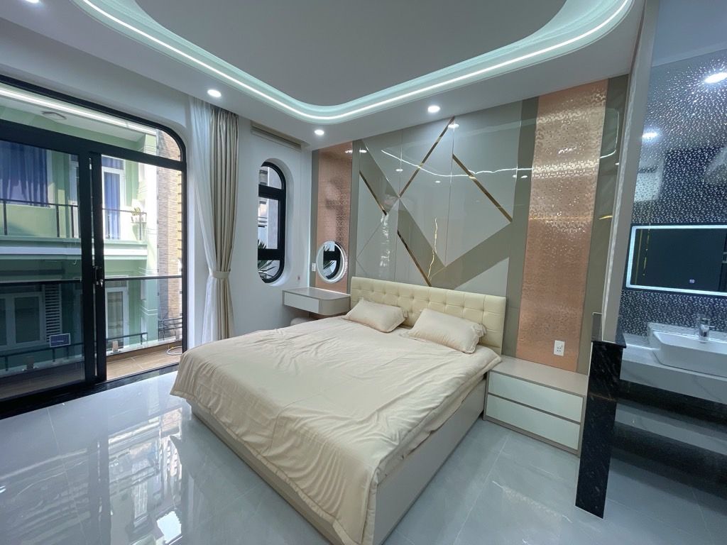 NHÀ MỚI ĐƯỜNG 8M -  NGUYỄN TƯ GIẢN GÒ VẤP - TẶNG FULL NỘI THẤT - 4.2MX14M - 5TẦNG - GIÁ NHĨNH 10 TỶ 15977235