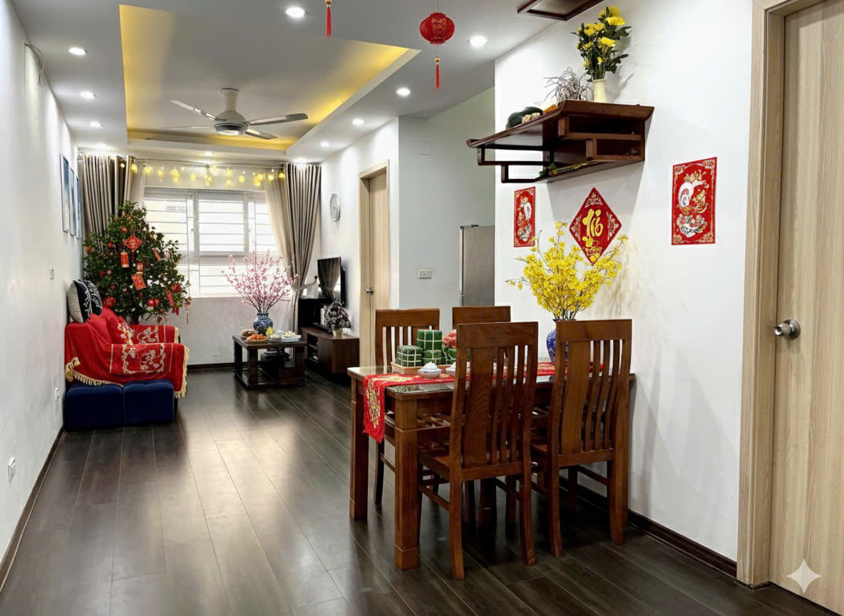 Bán căn hộ chung cư 02 ngủ, 61.5 m2, nhỉnh 3 tỷ, khu 5 tòa mới Khu Đô Thị Thanh Hà, Hà Đông, HN  15977307