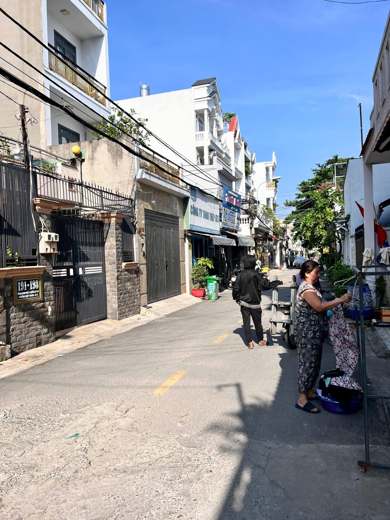 NHÀ 4 TẦNG MẶT TIỀN HIỆP THÀNH 5 – Q12 - NHÀ 4 TẦNG Ở & KINH DOANH 15977323