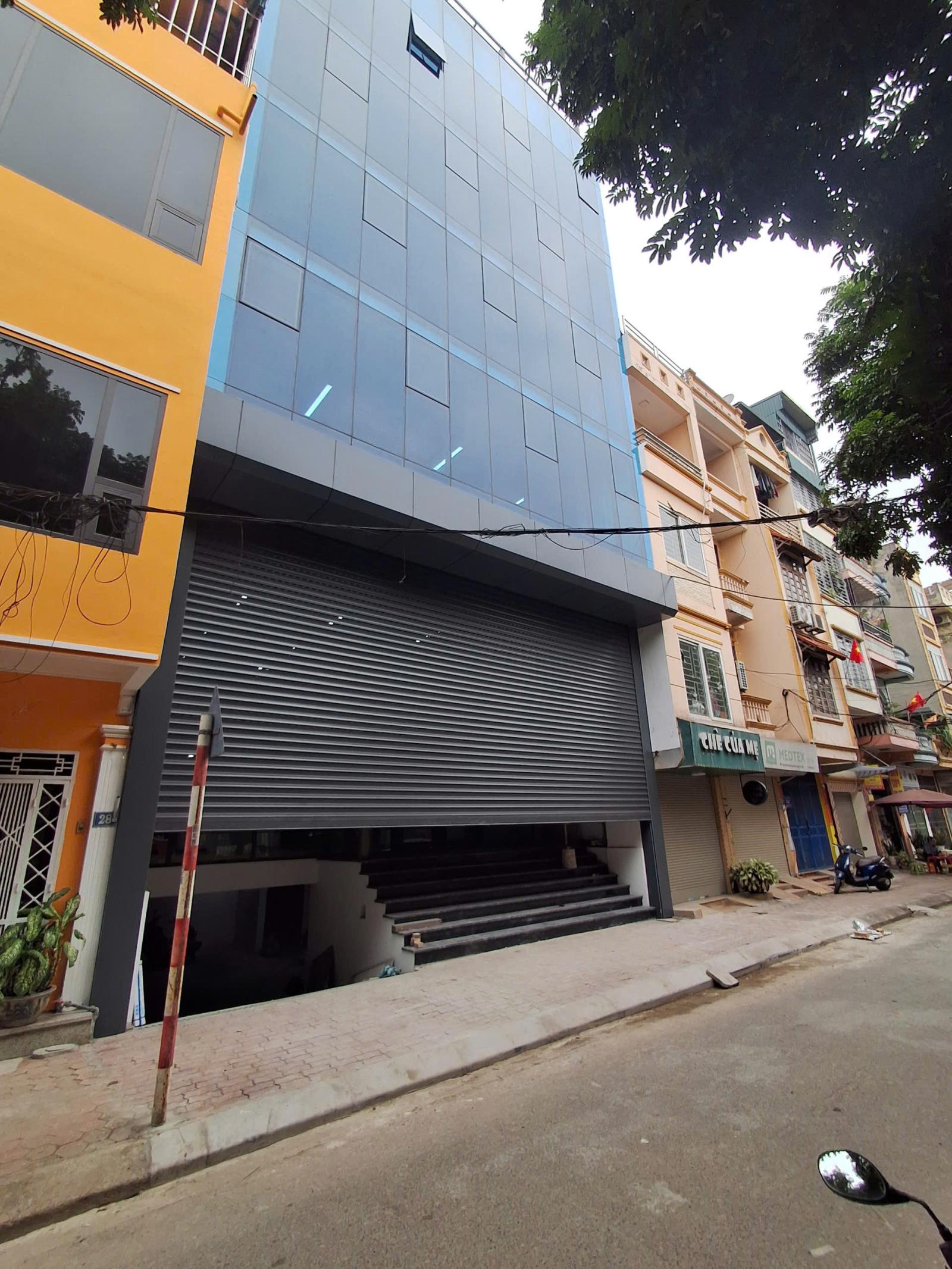 BÁN TÒA NHÀ VĂN PHÒNG KHU DT SÀI ĐÔNG 120m2 X 8 Tầng X 49.8 tỷ Long Biên. 15977351