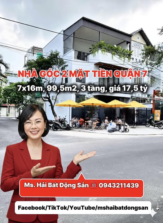 NHÀ GÓC 2 MẶT TIỀN PHẠM HỮU LẦU, QUẬN 7 – Ở & KINH DOANH ĐỈNH – CHỈ 17,5 TỶ 15977473