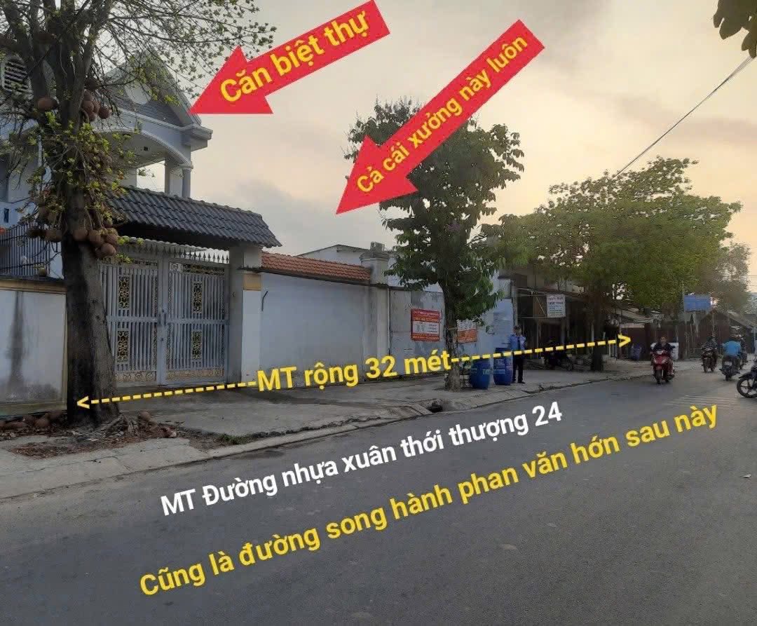 Bán nhà mặt tiền 32x44m giá 50 tỷ Đường Xuân Thới Thượng 24 15977743