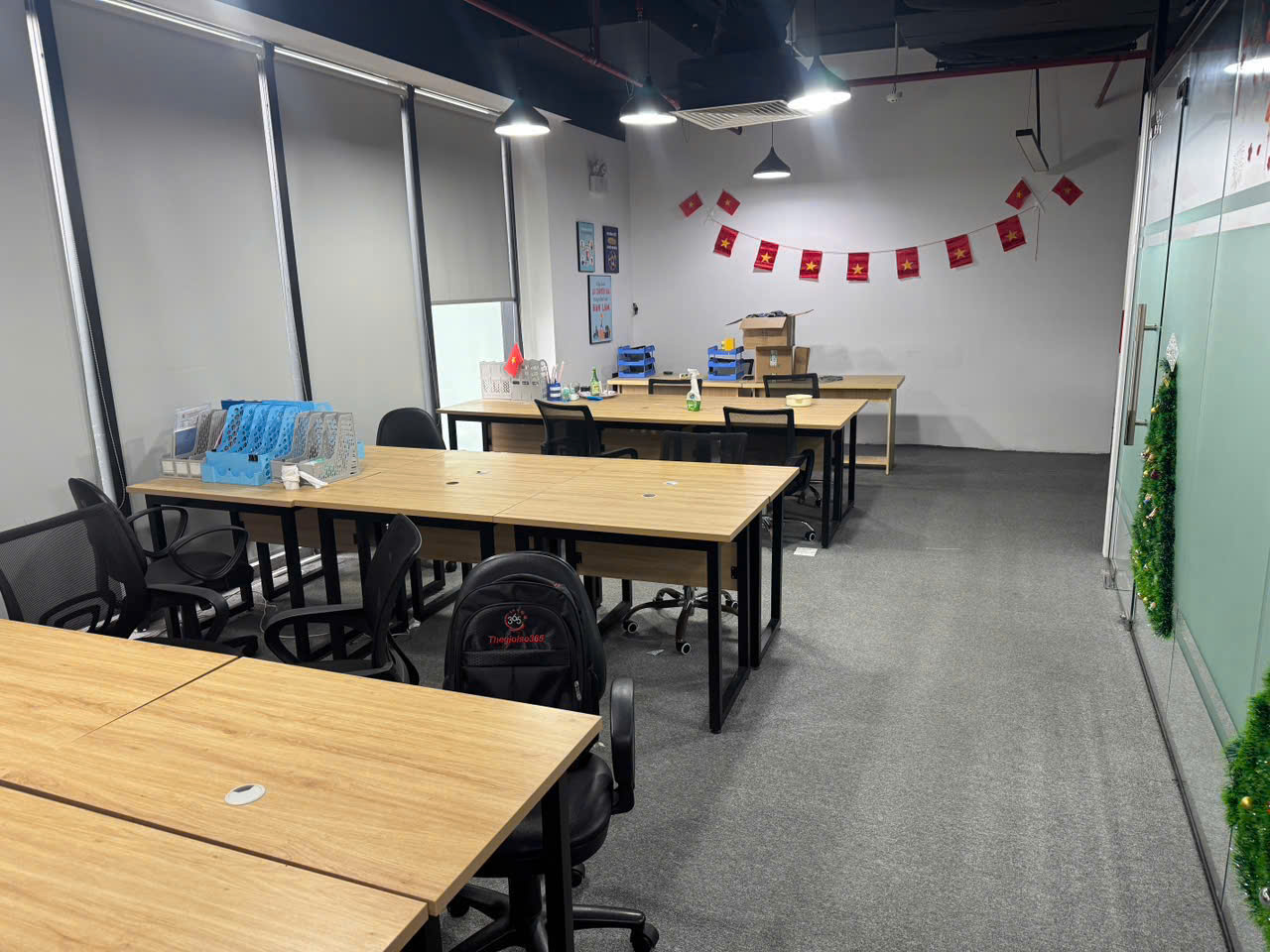 CHO THUÊ VĂN PHÒNG 128M² - MẶT PHỐ KIM GIANG 15977747