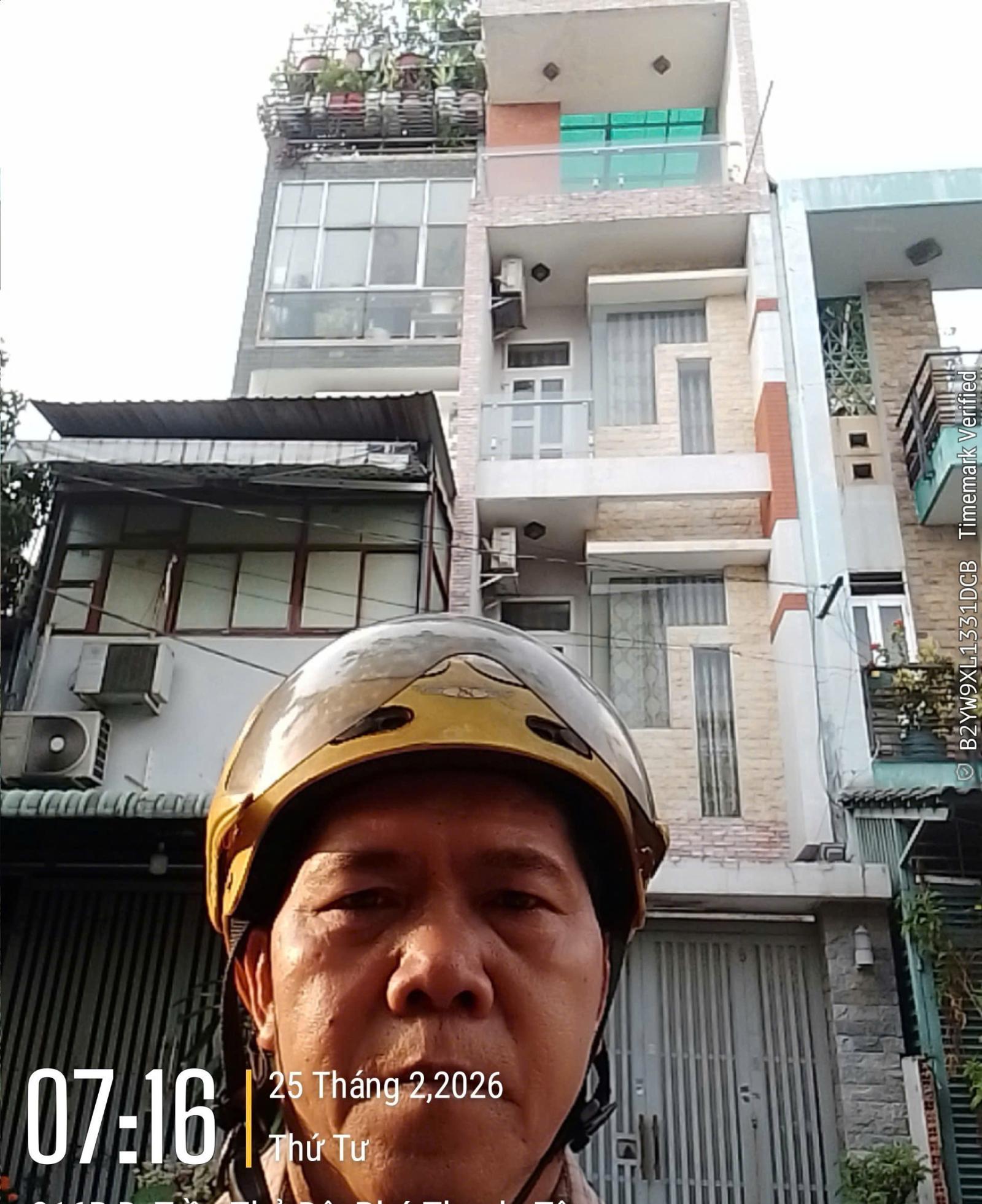 MT KHU VIP - ĐƯỜNG 16M, có Vỉa hè rộng - 60M2 X 4T - 5PN, 4WC.  PHÚ THẠNH, TÂN PHÚ CHỈ 9.5 TỶ TL 15977843