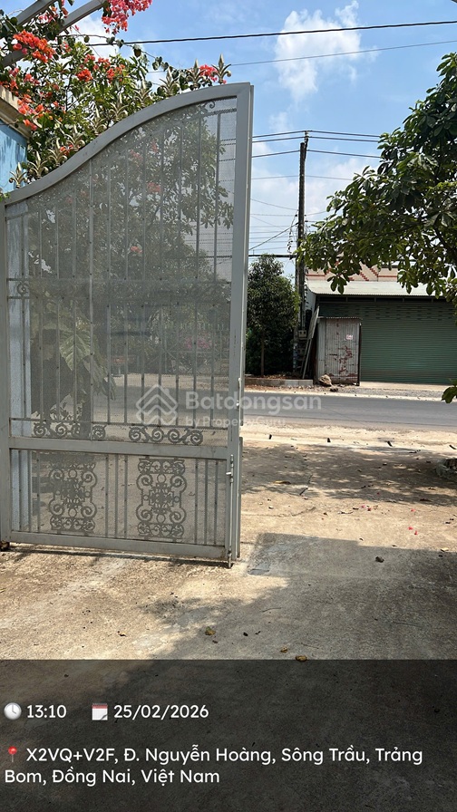 ĐẤT ĐẸP –GIÁ ĐẦU TƯ -CẦN BÁN NHANH LÔ ĐẤT  Đường Nguyễn Hoàng, Xã Sông Trầu, Trảng Bom, Đồng Nai 15977855