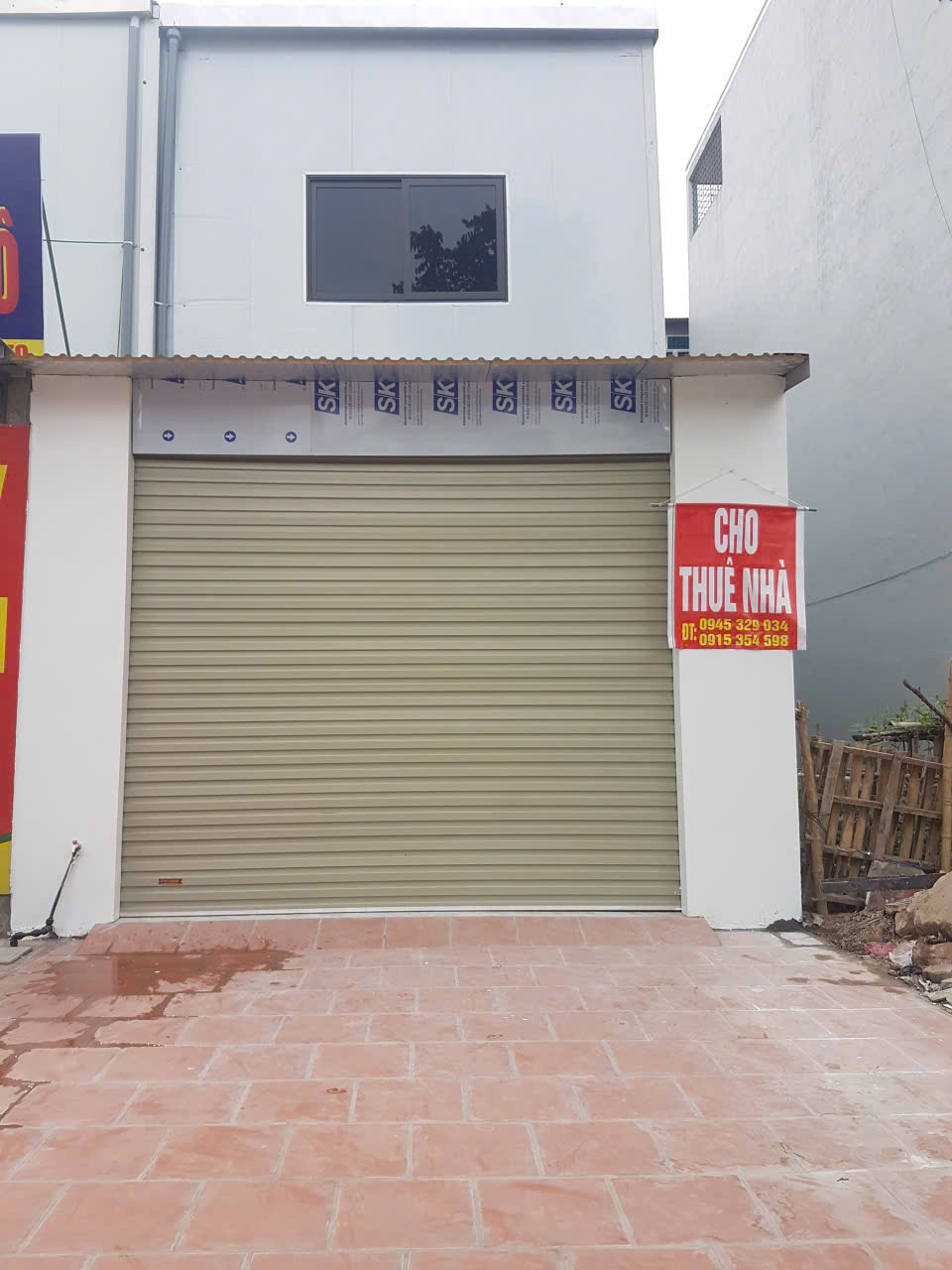 CHO THUÊ NHÀ 2 TẦNG MẶT ĐƯỜNG NGUYỄN QUYỀN – KHẢ LỄ 2, VÕ CƯỜNG, TP BẮC NINH 15977884