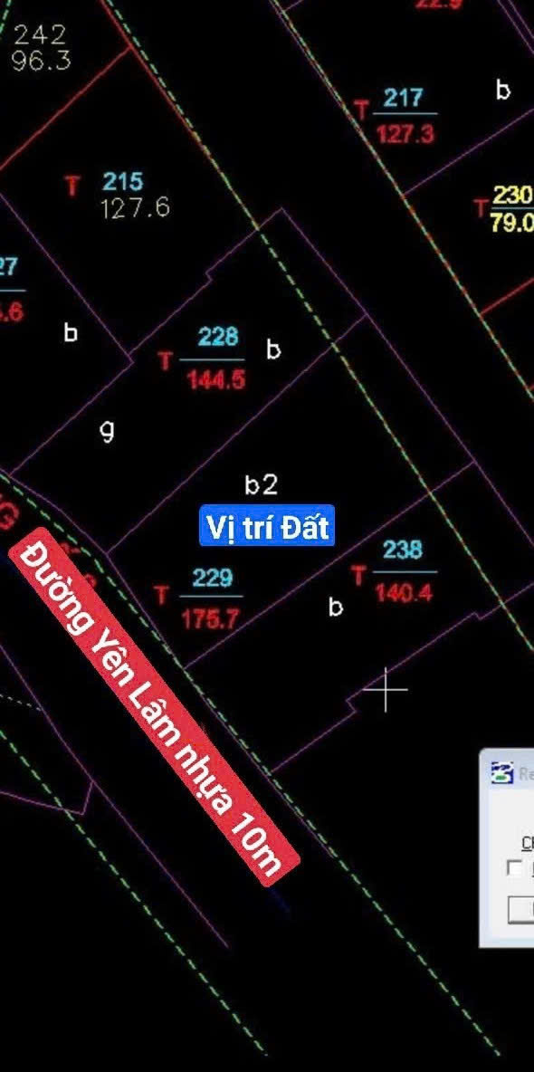 CẦN BÁN 176m² ĐẤT KHỐI 11 – TRƯỜNG THI CŨ (NAY PHƯỜNG TRƯỜNG VINH), NGHỆ AN – 2 MẶT ĐƯỜNG, KINH 15977888