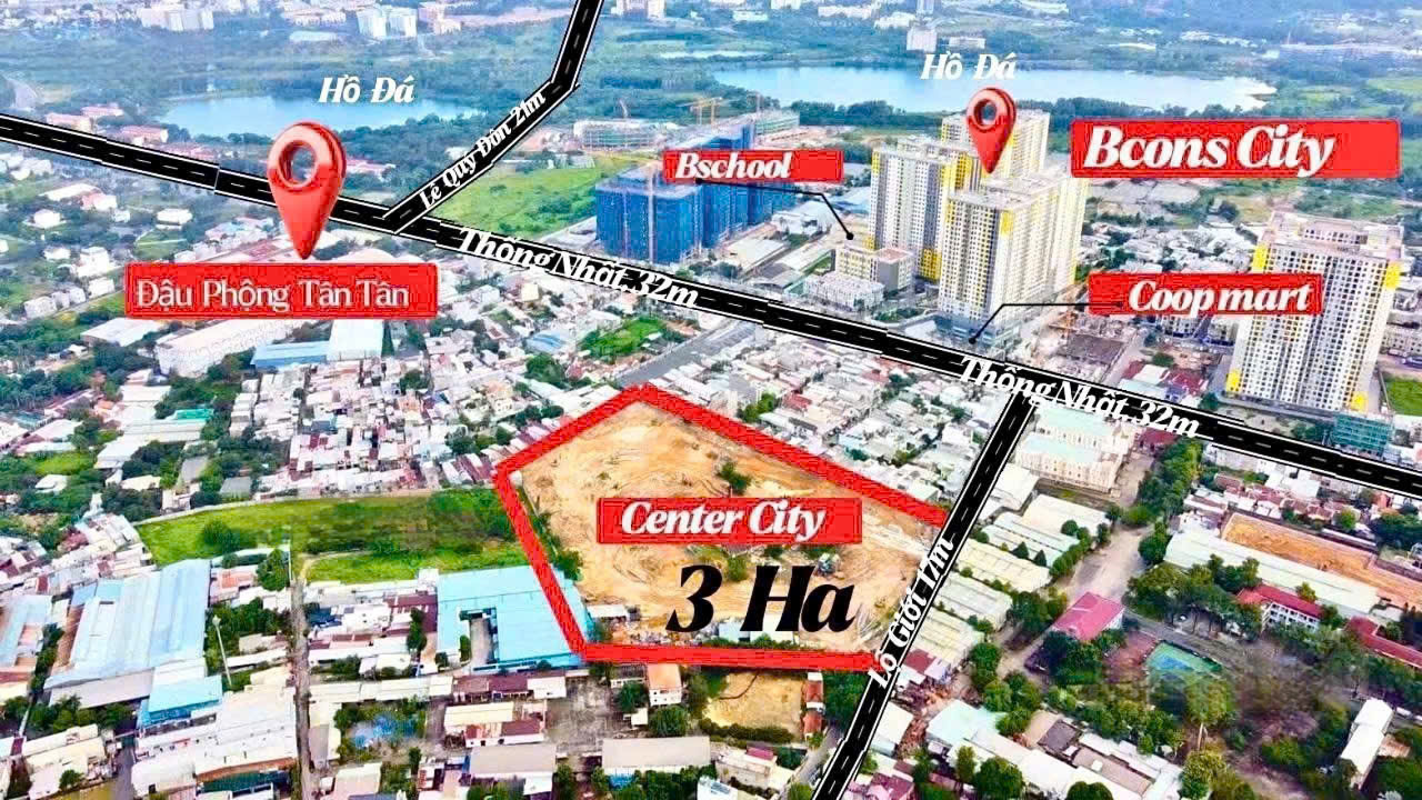 CHỈ 150 TR SỞ HỮU THÁP ĐÔI BCONS CENTER CITY đ.Thống Nhất P. Đông Hòa- PHỒN HOA CHUẨN MỰC THƯỢNG LƯU 15978013