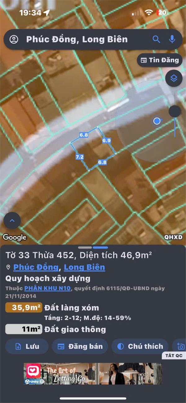 Bán lô hoa hậu mai phúc, phúc đồng, long biên mặt tiền kinh doanh 15978018