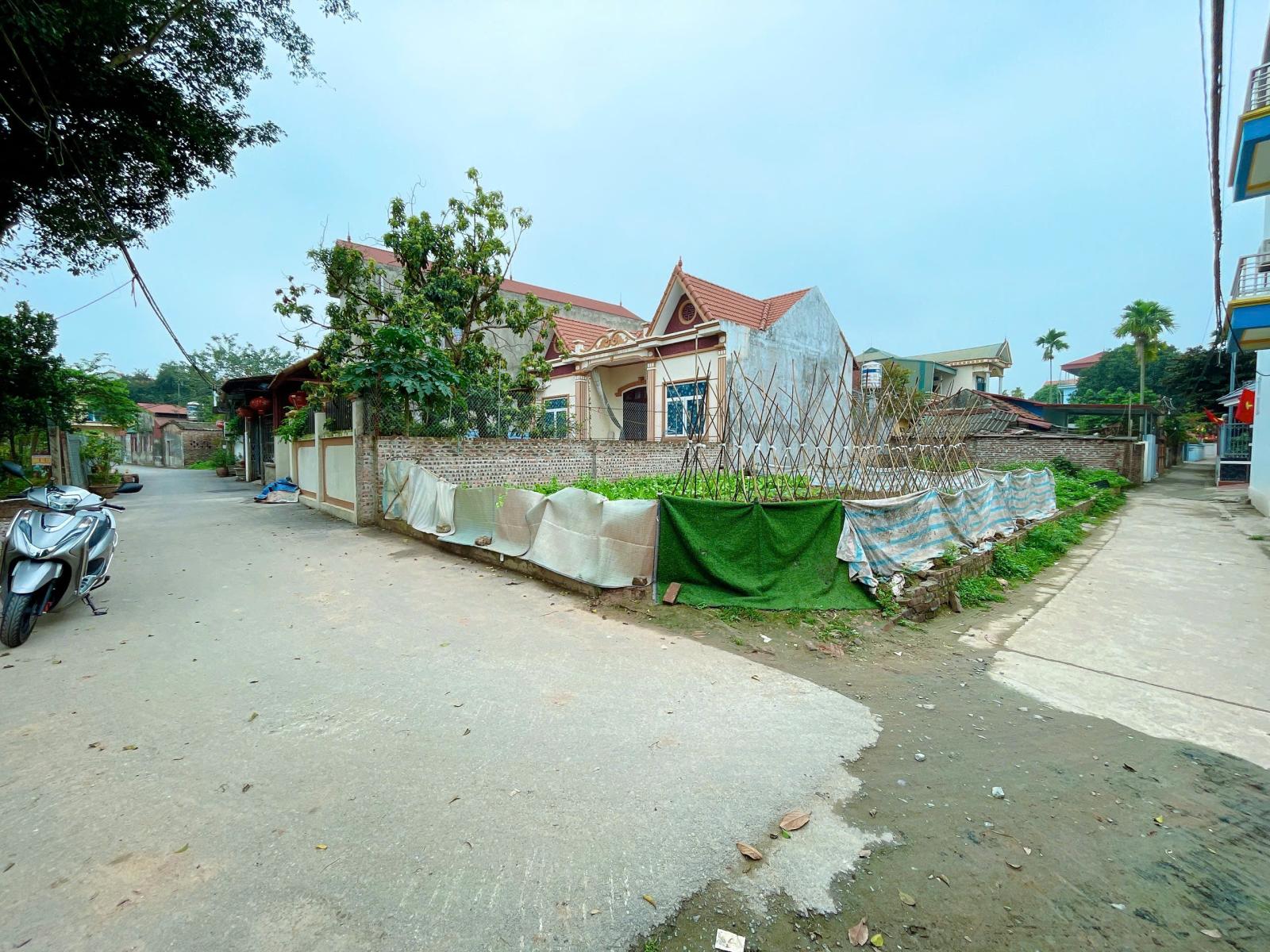 Bán 86m2 đất,mặt tiền 8m,Võng Xuyên,Phúc Thọ,Hà Nội,đường thông,lô góc, ô tô tránh 15978109