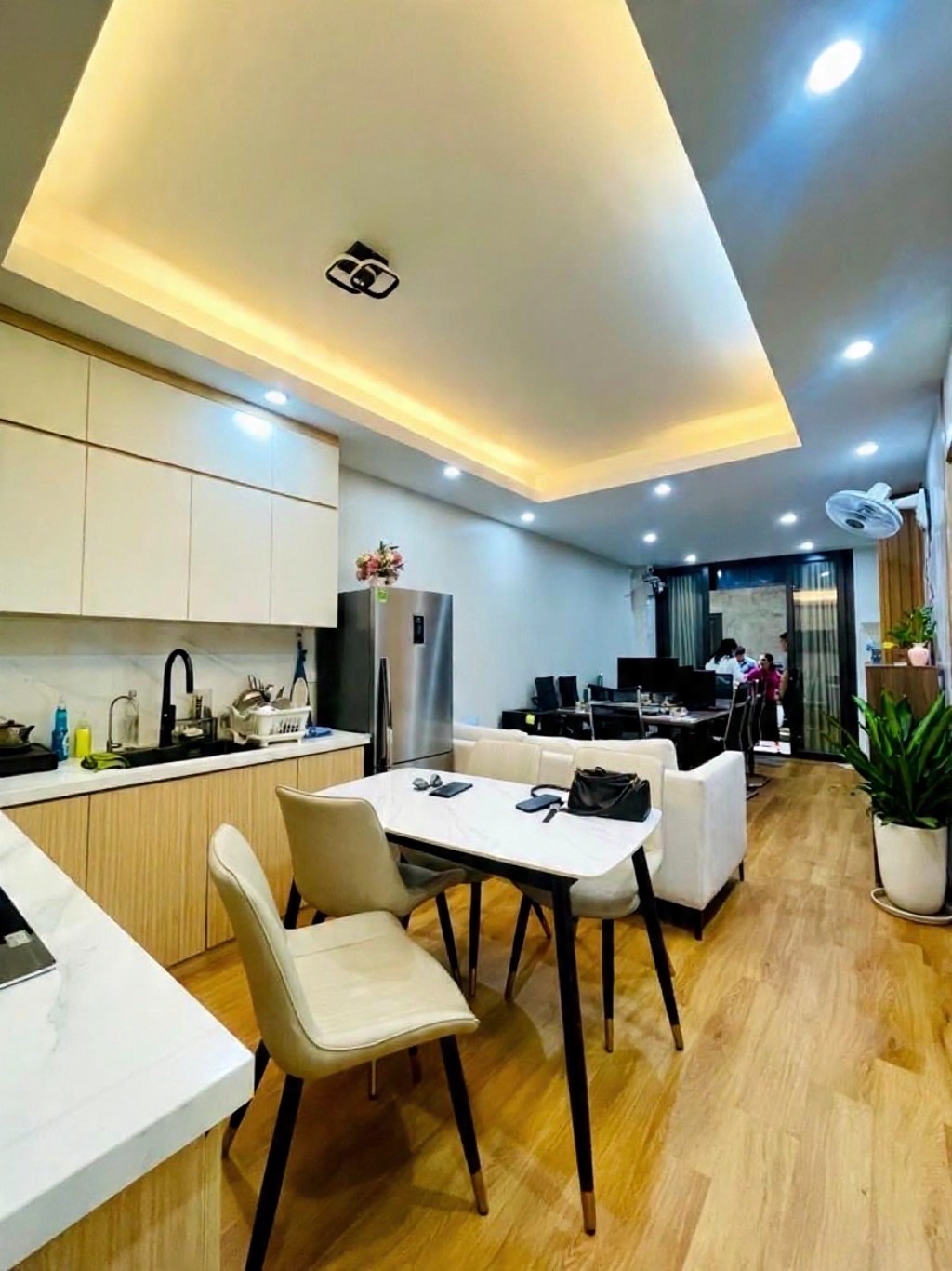 tập thể tầng 1 bắc nghĩa tân 60m 2 ngủ 2 wc 5,9 tỷ ô tô tránh,kinh doanh,full nội thất 15978180