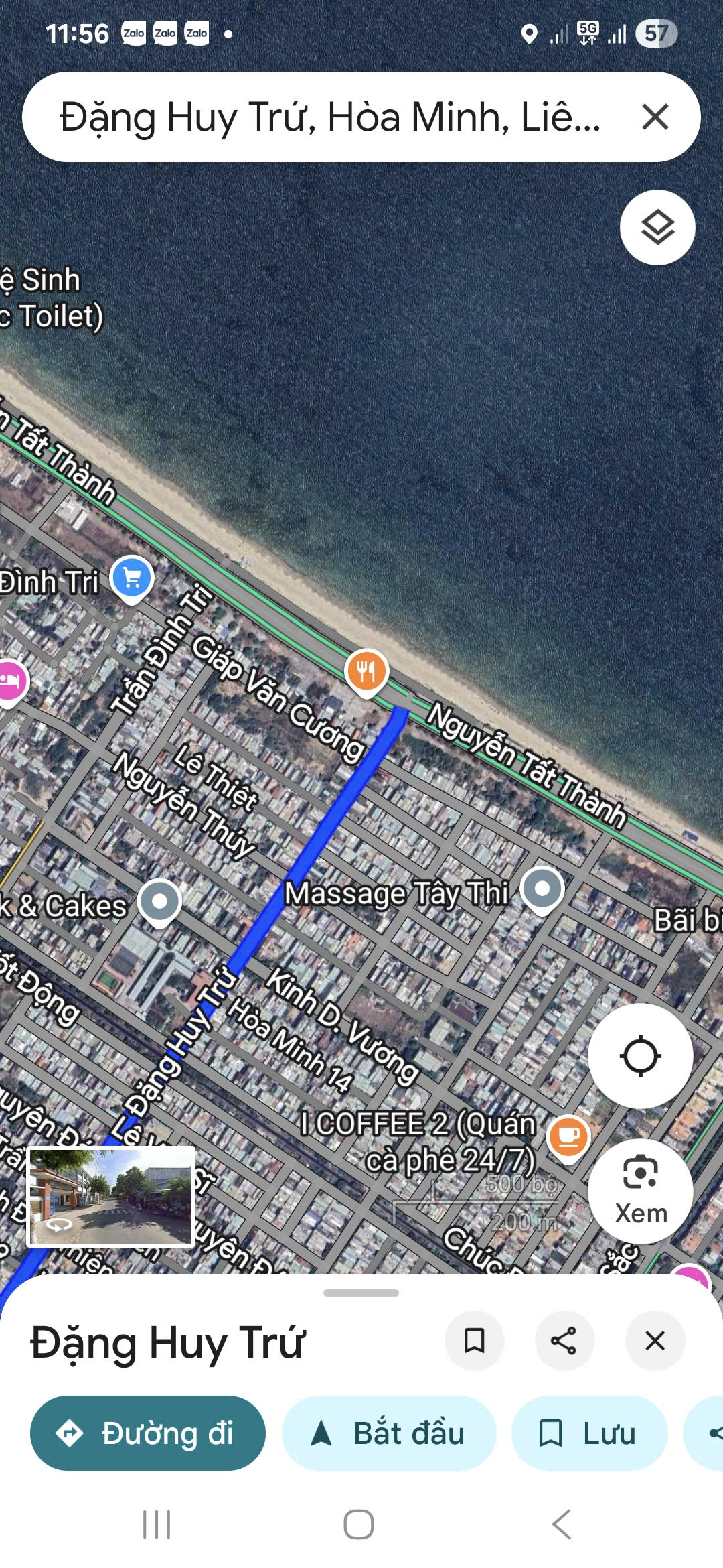 💥💥Đất MT Đặng Huy Trứ,  Đường 7m5 lề 4m. Sát biển Nguyễn Tất Thành 15978198