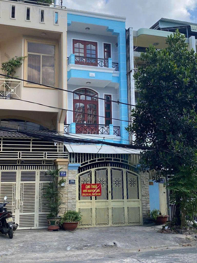 Cho Thuê Nhà Nguyên Căn Kd Mặt Tiền, 1 Trệt 2 Lầu, 180m2, 3pn Mặt Tiền Đường Số 3, P.Linh Chiểu, 15978239
