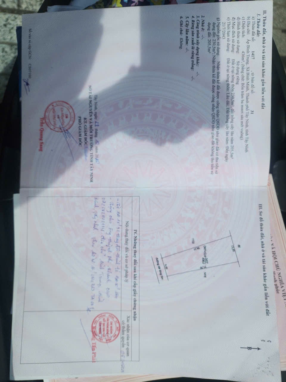 ĐẤT ĐẸP – GIÁ TỐT  – CHÍNH CHỦ CẦN BÁN 2 Lô Đất Tại Ấp Bình Trung, Xã Bình Minh, Tp Tây Ninh, Tây 15978398