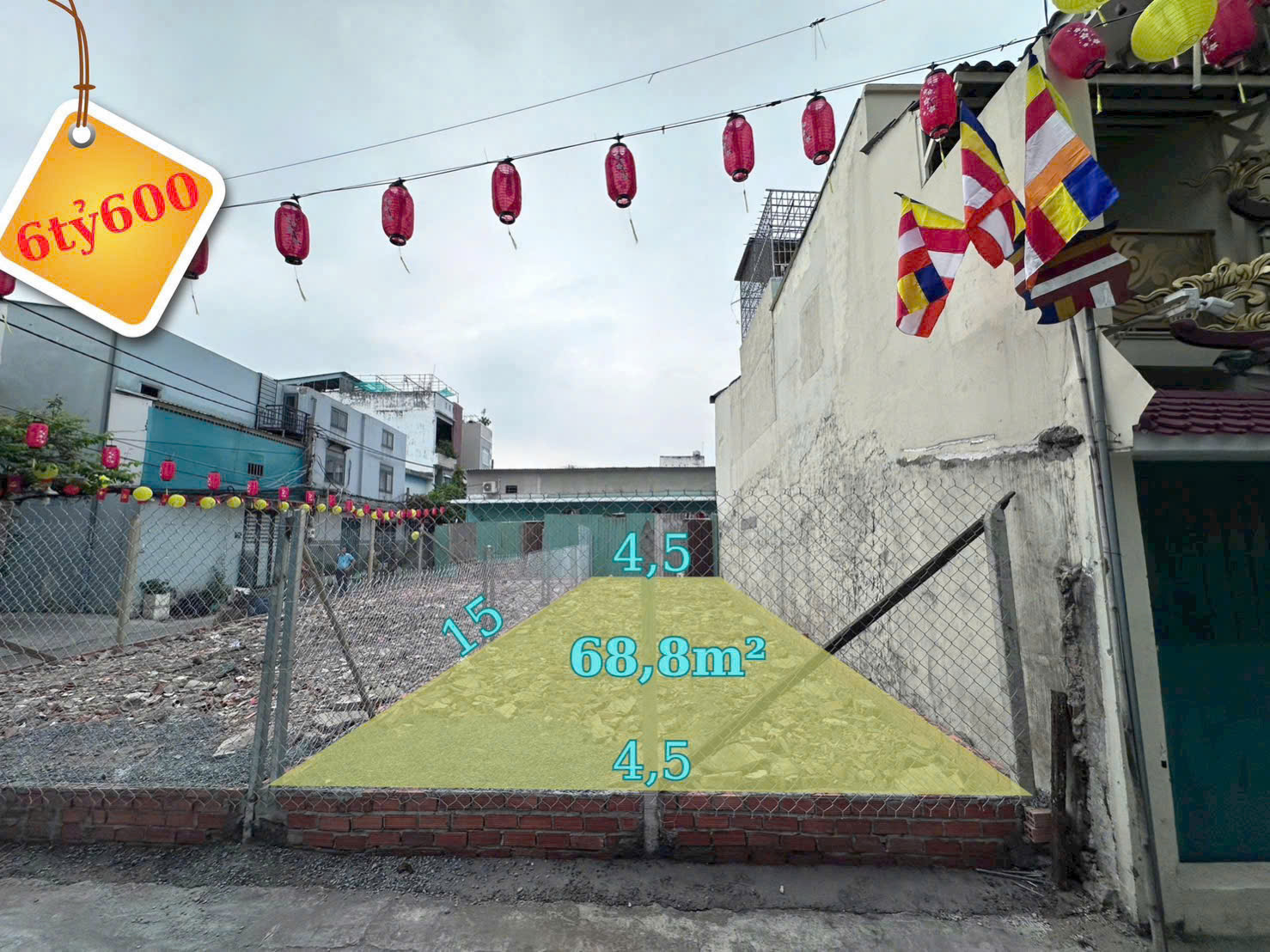 Cặp Lô Góc Nở Hậu 88m2 Và 69m2 Hiệp Bình Chánh Sau Gigamall Sổ Vuông Đẹp Siêu Hiếm 15978488