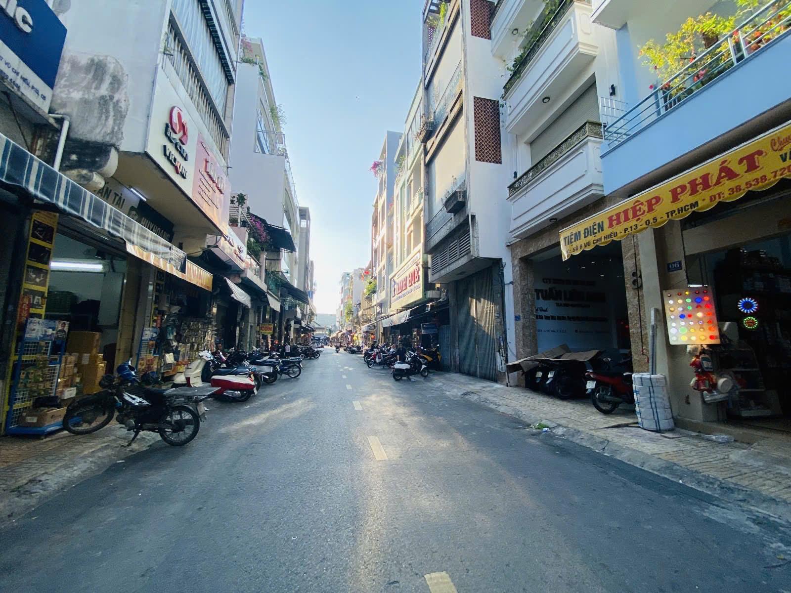 Mặt Tiền Q5 Sầm Uất VŨ CHÍ HIẾU Kd CỰC ĐỈNH Gần Chợ Kim Biên 52m Ngang 4m 22.88Tỷ 15978504