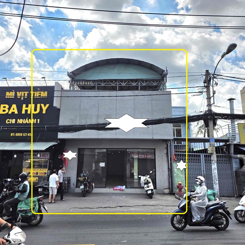 Cho thuê nhà Mặt tiền Âu Cơ Q.Tân Phú 182m² - NGANG 7M - 55Triệu 15978554