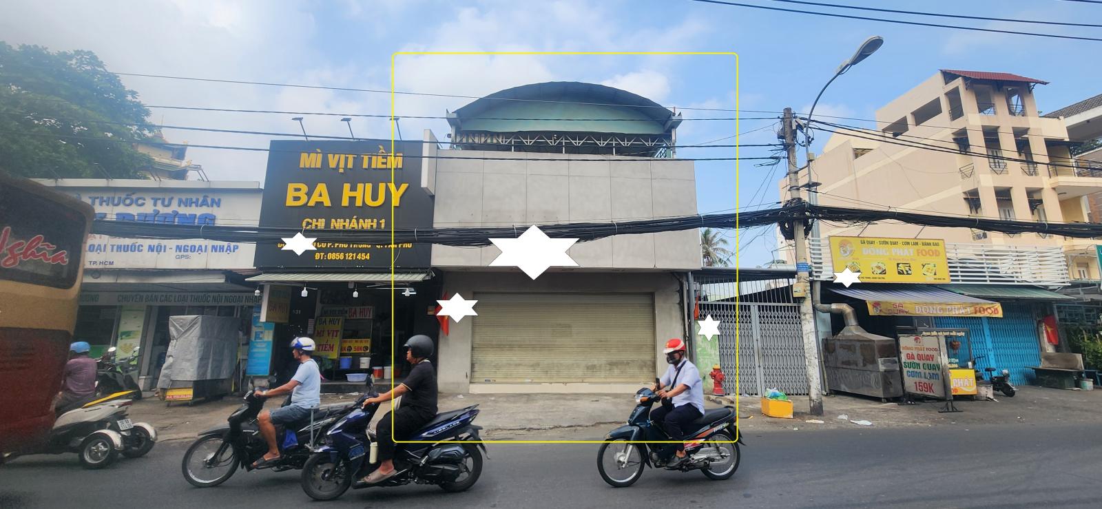 Cho thuê nhà Mặt tiền Âu Cơ Q.Tân Phú 182m² - NGANG 7M - 55Triệu 15978556