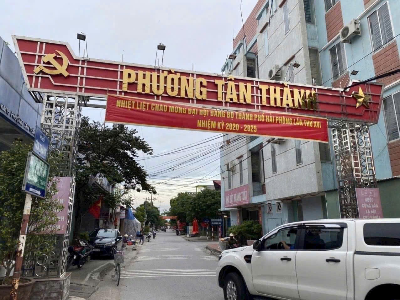 Đất mặt đường trục 10m Tân Hợp – Tân Thành – Dương Kinh  100m2 ngang 5m vuông đẹp  giá hiếm khu vực 15978588