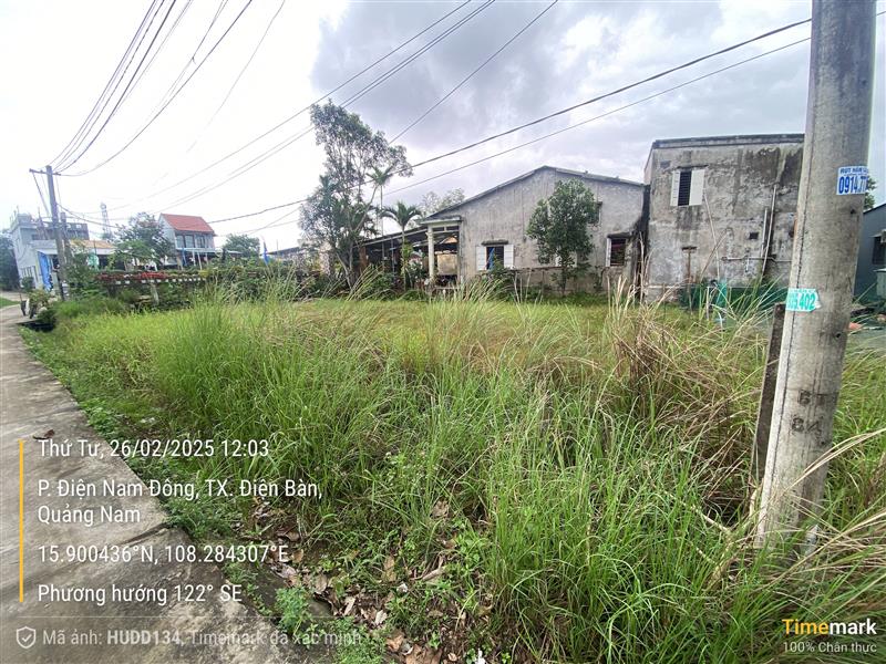CHỦ CẦN BÁN GẤP ĐẤT TẠI ĐIỆN NAM ĐÔNG - ĐIỆN BÀN GIÁ 2,2TY 15978596