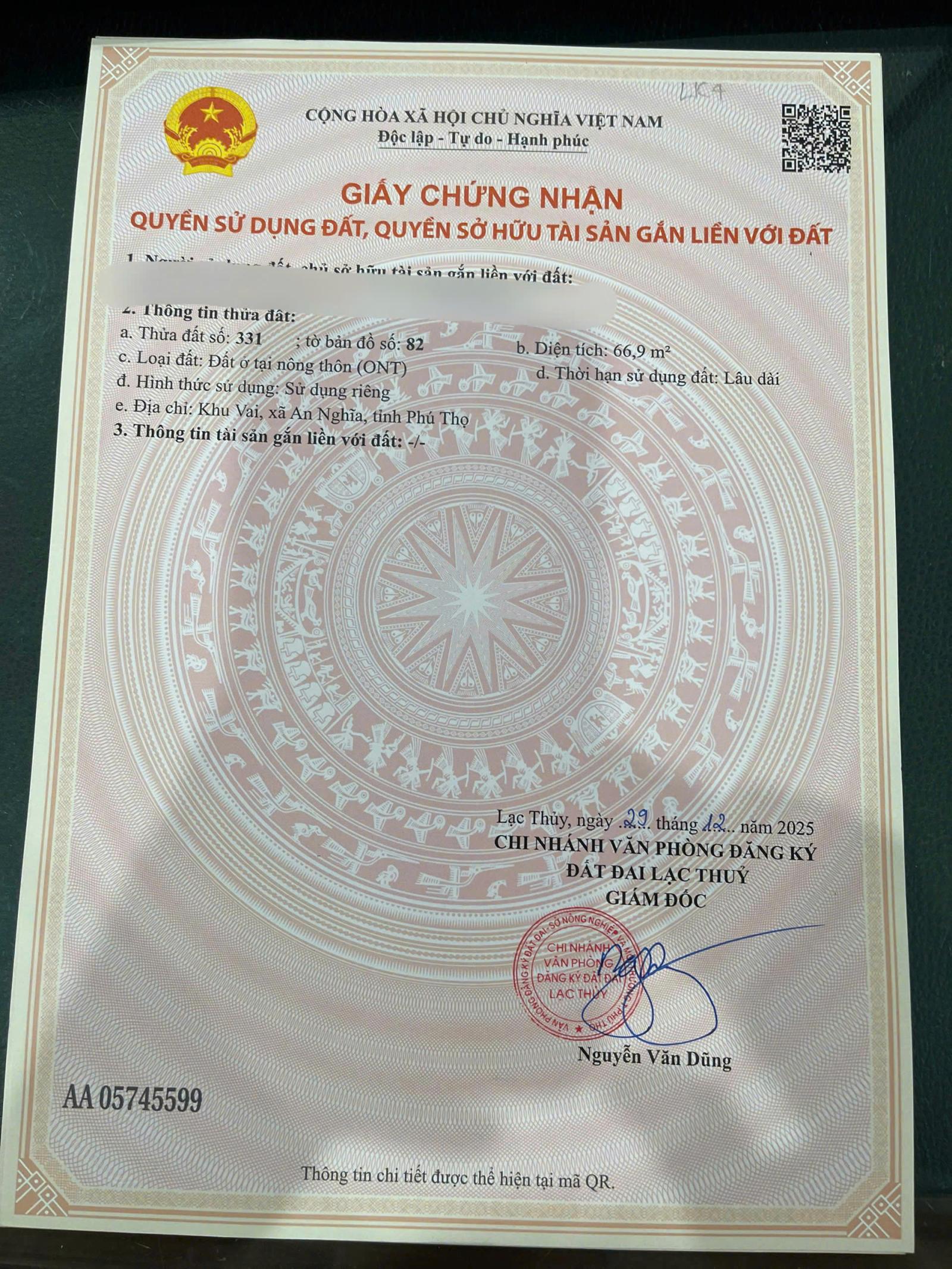 🔥 3XX TRIỆU – CÓ NGAY LÔ ĐẤT TRUNG TÂM THỊ TRẤN 15978640