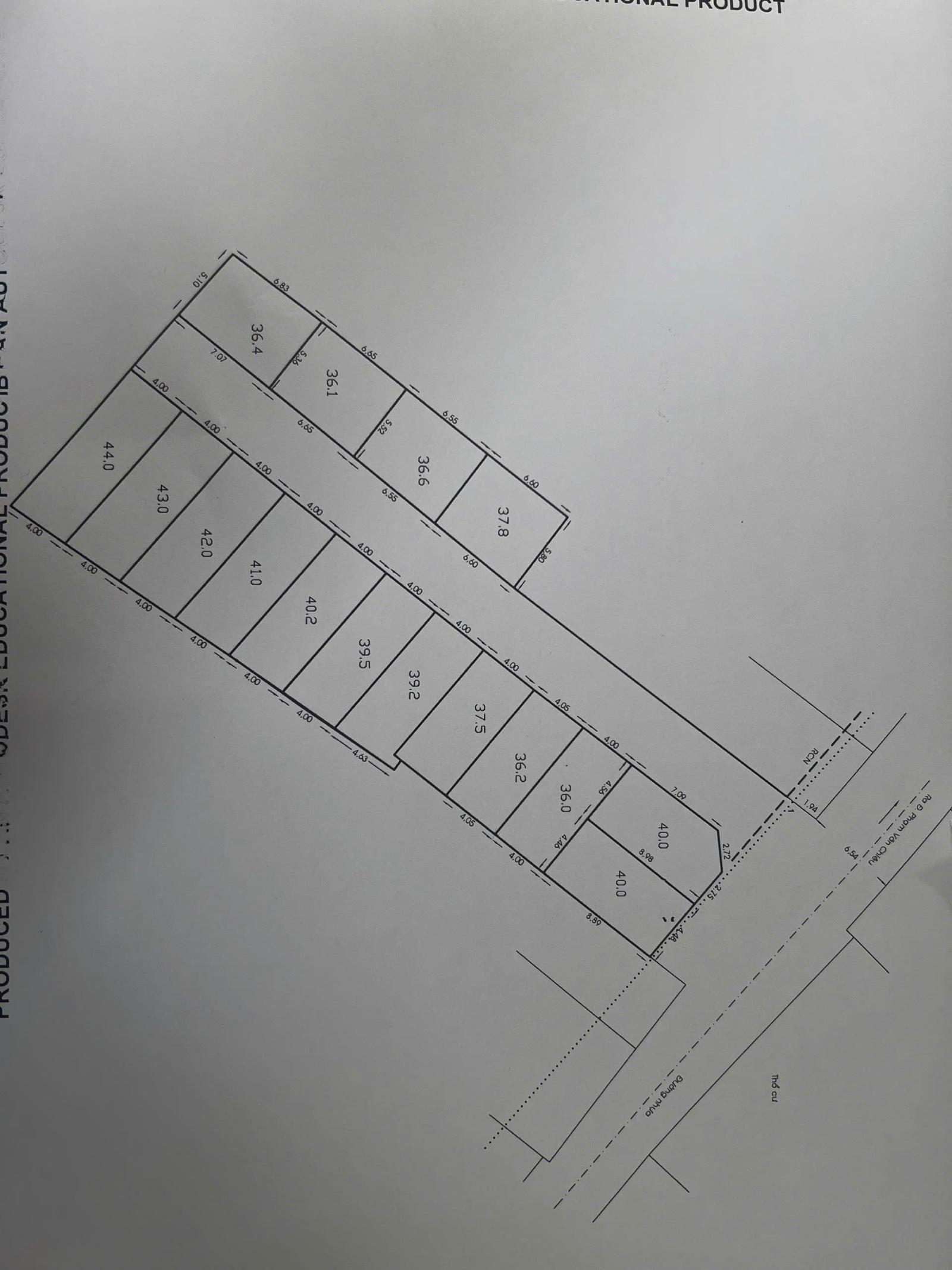 CẦN RA 16 LÔ ĐẤT NỀN F8 TỪ 5T2 ĐẾN 6,2T 15978695