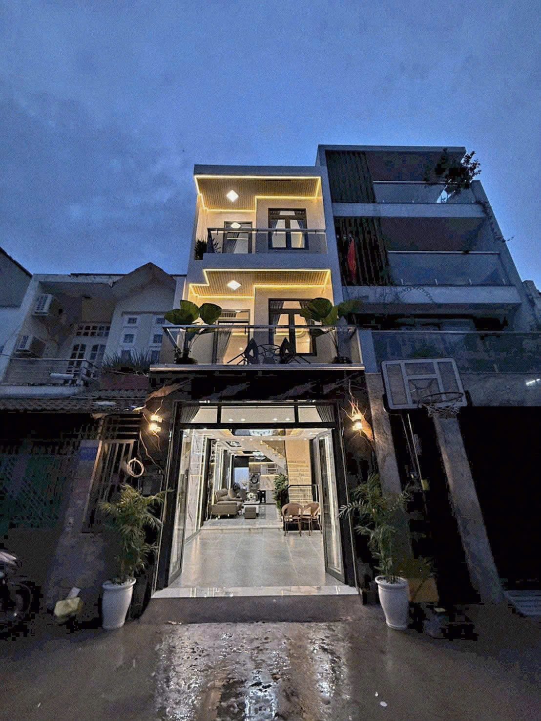 NHÀ 2 LẦU HẺM XE HƠI - 1886 HUỲNH TẤN PHÁT, NHÀ BÈ - Ô TÔ TRONG NHÀ - GIÁ 6,79 TỶ 15978717