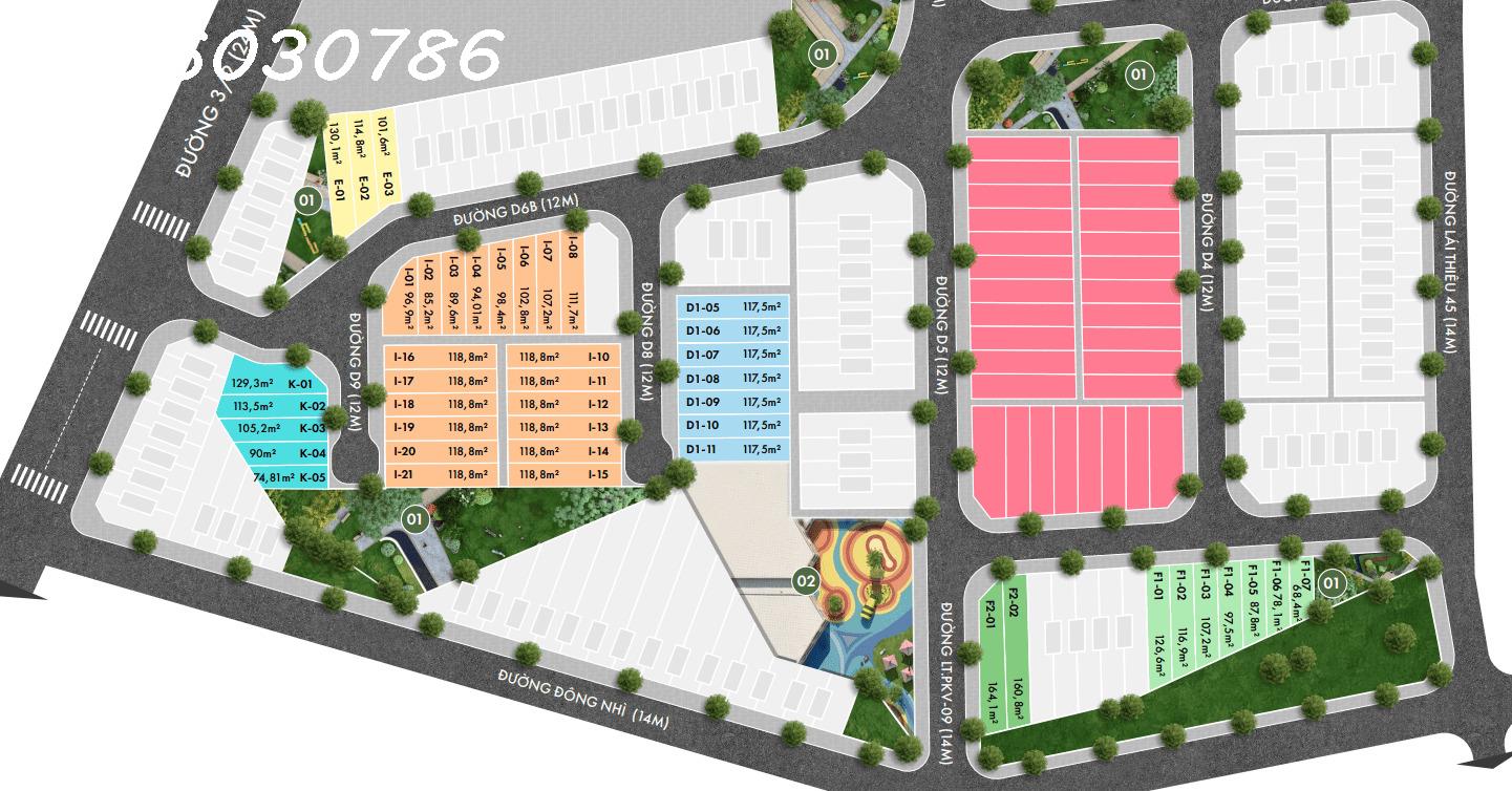 BÁN LÔ F1-04 KDC NGUYỄN VĂN TIẾT LÁI THIÊU  97,5M - giá bán 5.6 tỷ 15978738