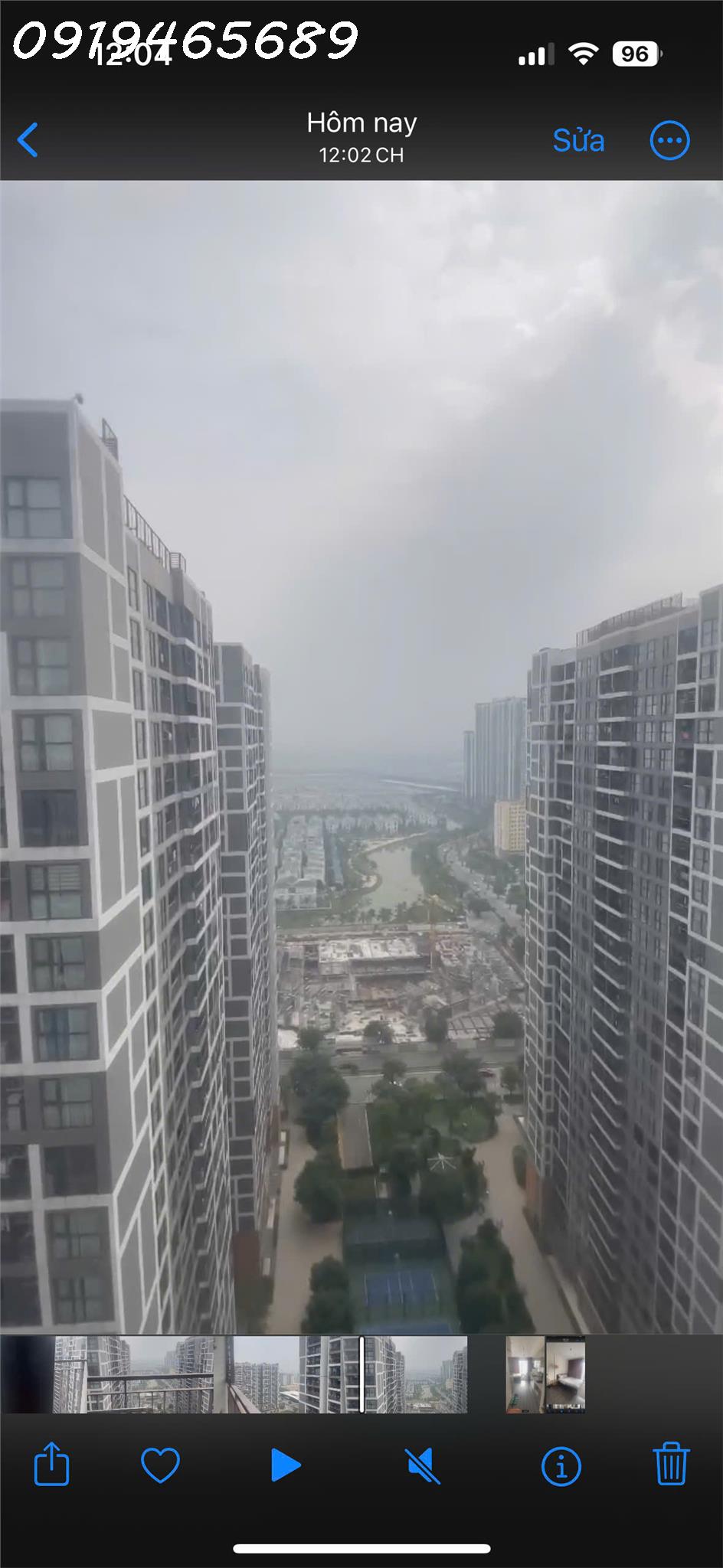 Chính chủ cần bán Studio - Toà R1 - The Zenpark, DT 26m2, giá bán 2,4 tỷ 15978791