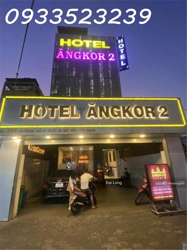 Giảm sâu bán gấp khách sạn 2 mặt tiền Gò Vấp 6,3x30m HDT khoán 160tr/tháng giá chỉ 35 tỷ TL 15978870