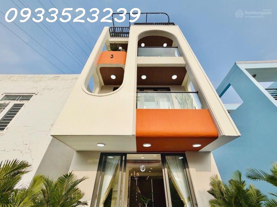 Hẻm xe hơi thông - 1 căn ra mặt tiền đường Số 10- nhà 5 tầng dt 4x13m Gò Vấp - chủ gấp bán 15978873