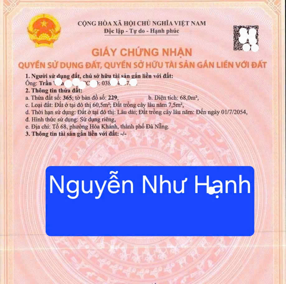 🔴💥BÁN ĐẤT ĐƯỜNG NGUYỄN NHƯ HẠNH - CÁCH ĐƯỜNG 20M 15978925