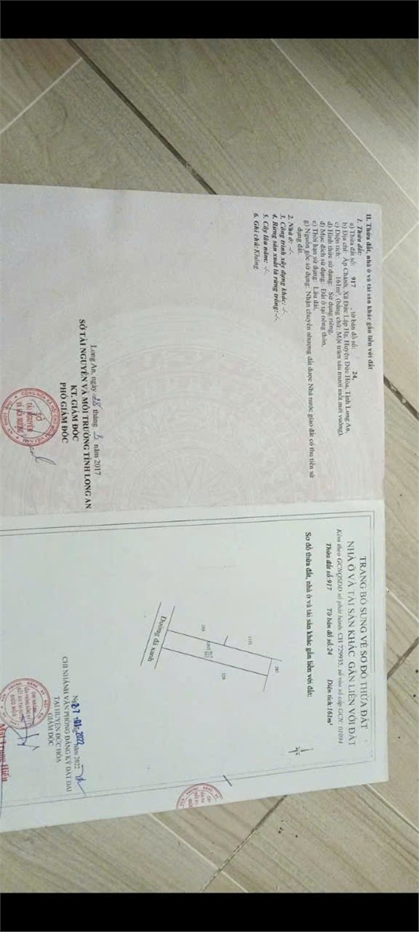 ĐẤT ĐẸP - GIÁ TỐT - Chính Chủ Bán Đất Ấp Chánh Chợ Gà cũ, Xã Đức Lập Hạ, Đức Hòa, Long An 15978978