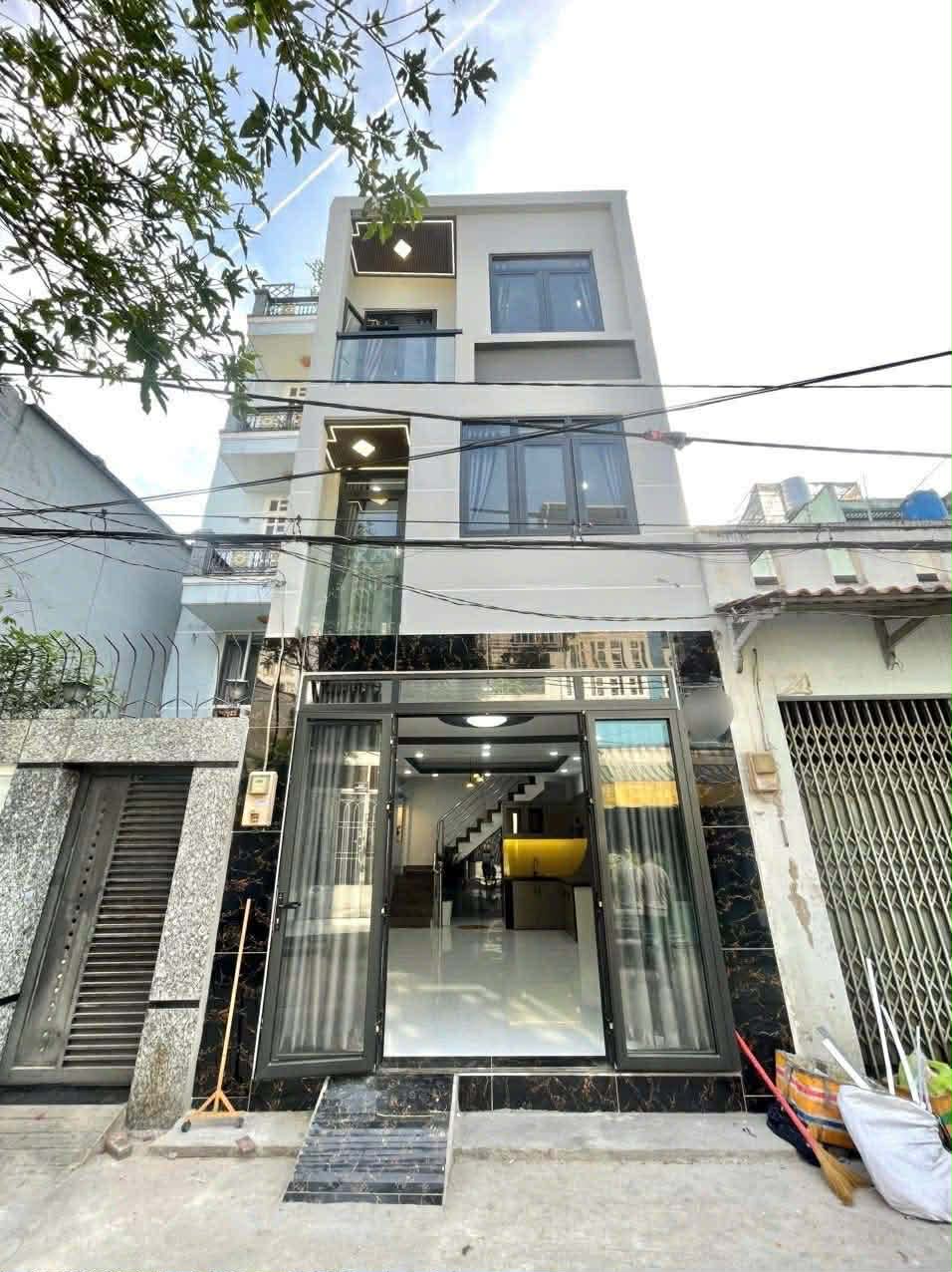 Bán nhanh căn nhà mới gần AEON Tân Phú- hẻm oto- 4 phòng ngủ-3ty99- SHR- đúc kiên cố  15978991