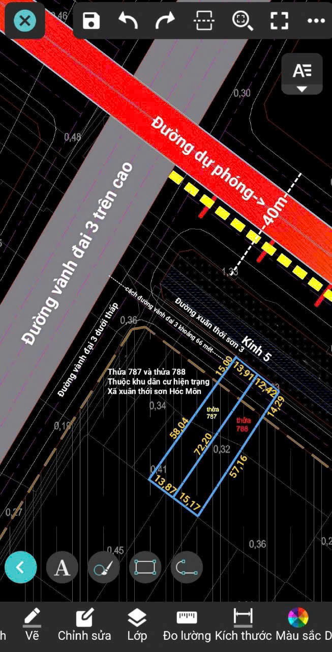 RA GẤP 2 LÔ LIỀN KỀ MẶT TIỀN XUÂN THỚI SƠN 03 – SÁT VÀNH ĐAI 3 – 1.006M²/LÔ 15979052