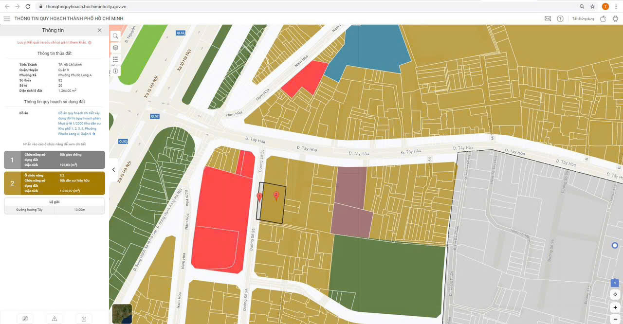 Bán 2 lô đất MT chợ Tây Hòa, phường phước long A . Q9. cách xa lo hà nội 100m 15979162