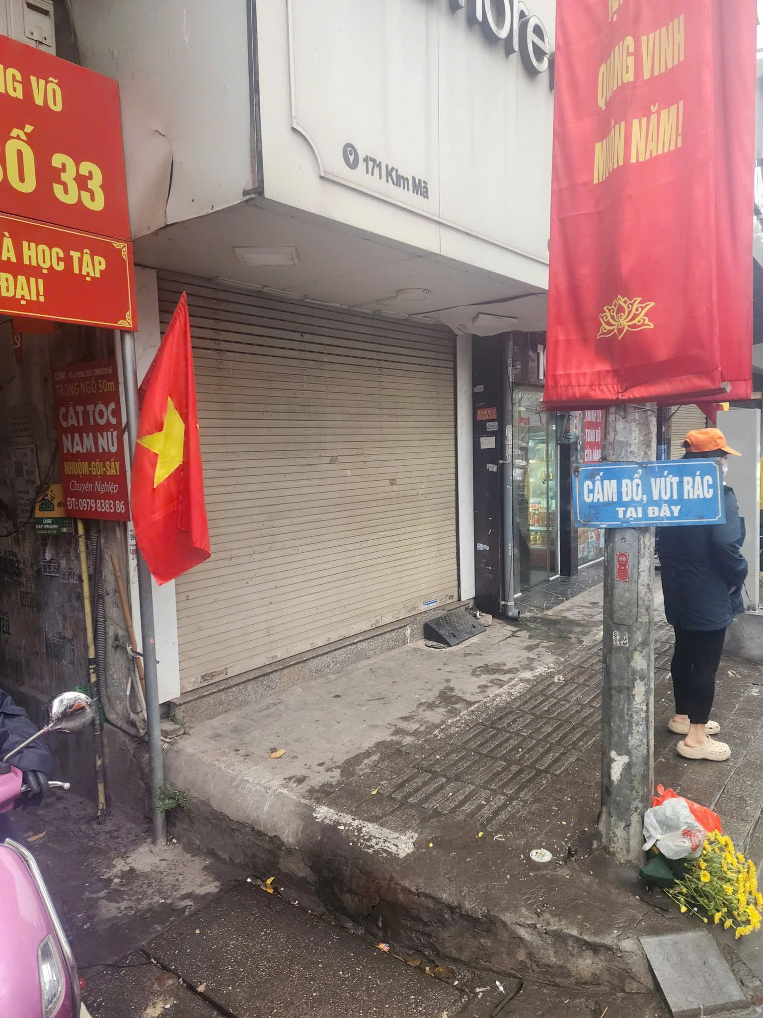 CHO THUÊ NHÀ NGUYÊN CĂN MẶT ĐƯỜNG KIM MÃ – BA ĐÌNH, HÀ NỘI CHỈ 1XTR/ THÁNG 15979190