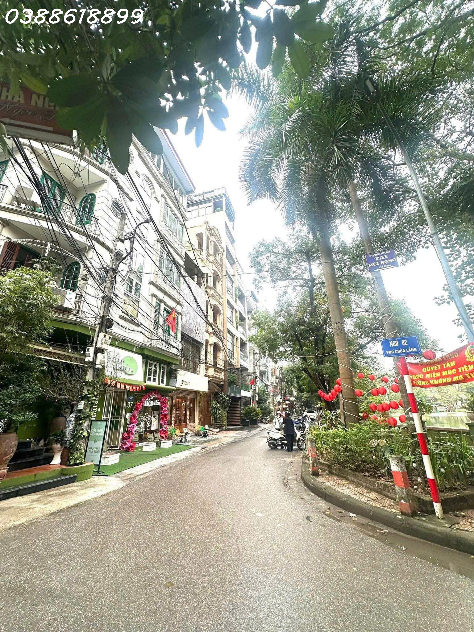 BÁN NHÀ PHÂN LÔ CHÙA LÁNG, ĐỐNG ĐA - 52M2 x 5 TẦNG - MT 4.7M - Ô TÔ TRÁNH - SÁT HỒ - KINH DOANH 15979232