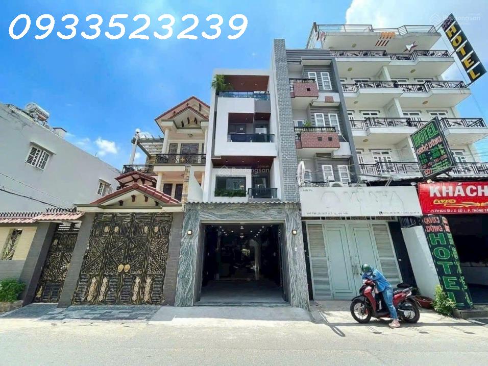 Bán nhà mới mặt tiền đường số 1 phường 11 Gò Vấp, DT 4m x 21,5m (86m2), 4 tầng, thang máy 15979281