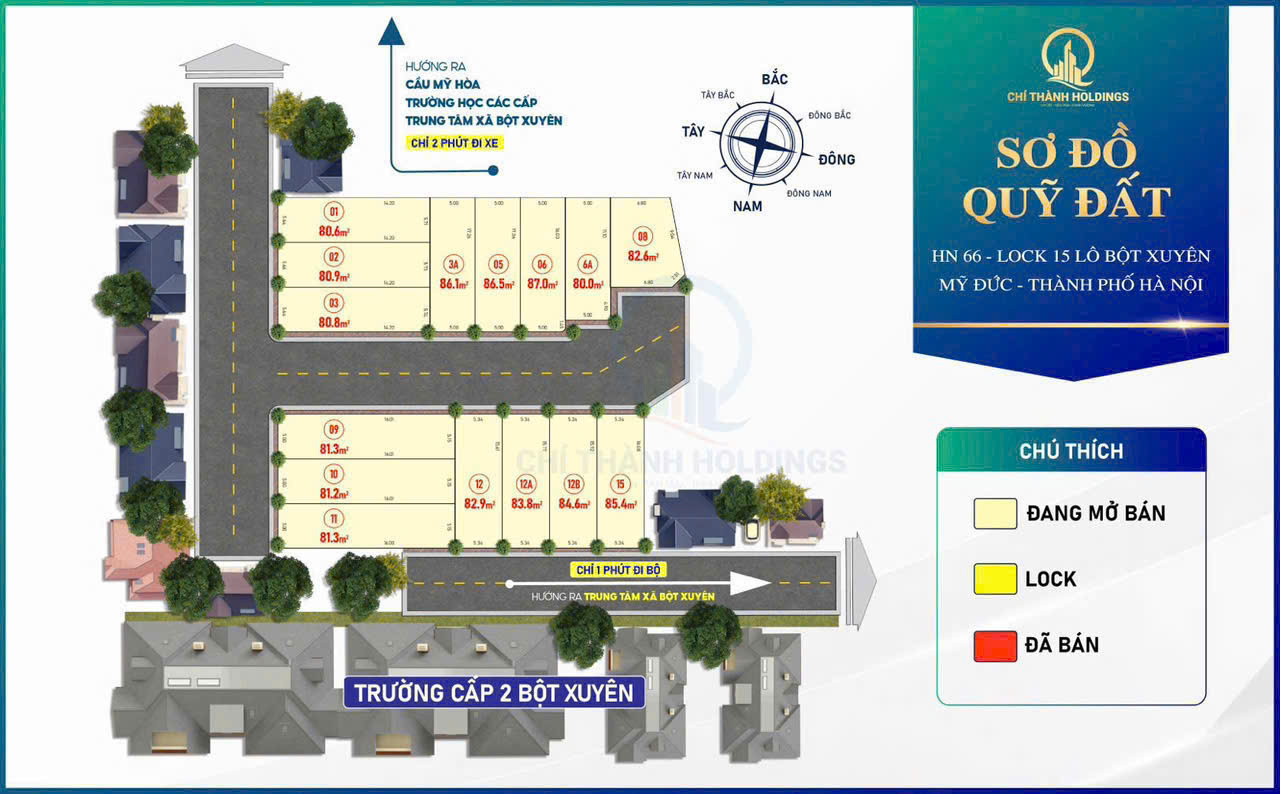 HOT HOT – SỞ HỮU NGAY LÔ ĐẤT Vị Trí Đẹp Tại xã Bột Xuyên, huyện Mỹ Đức, TP. Hà Nội 15979376
