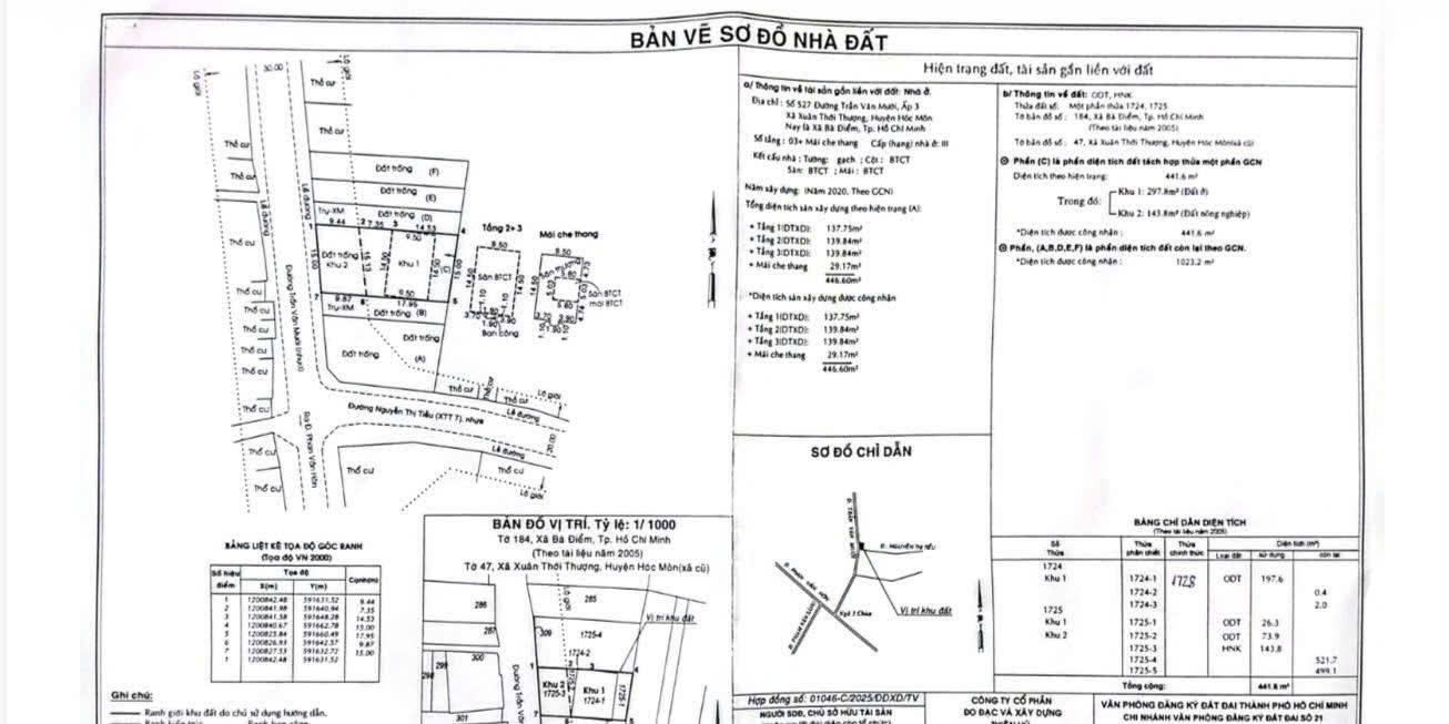 SIÊU PHẨM MẶT TIỀN TRẦN VĂN MƯỜI (15x36) – NHÀ 3 LẦU BỀ THẾ – TRUNG TÂM SẦM UẤT HÓC MÔN 15979420