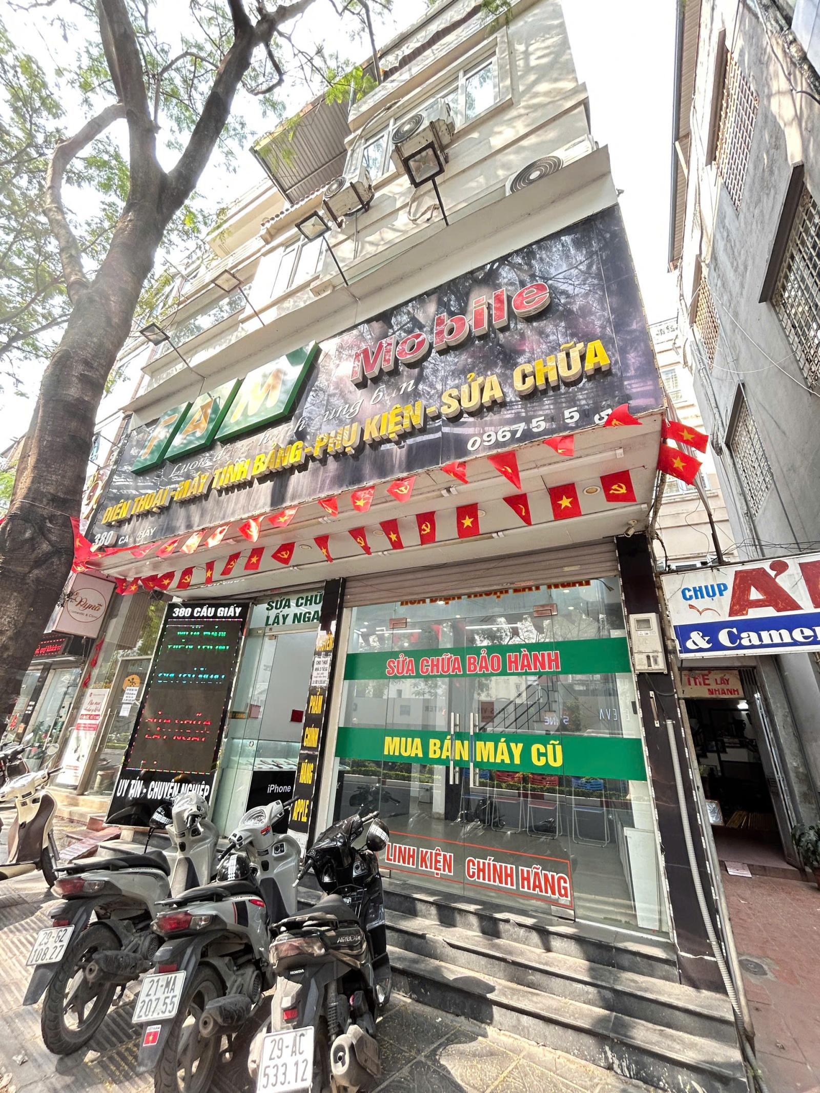 CHO THUÊ NHÀ MẶT PHỐ CẦU GIẤY – VỊ TRÍ ĐẸP, KINH DOANH TỐT 15979526