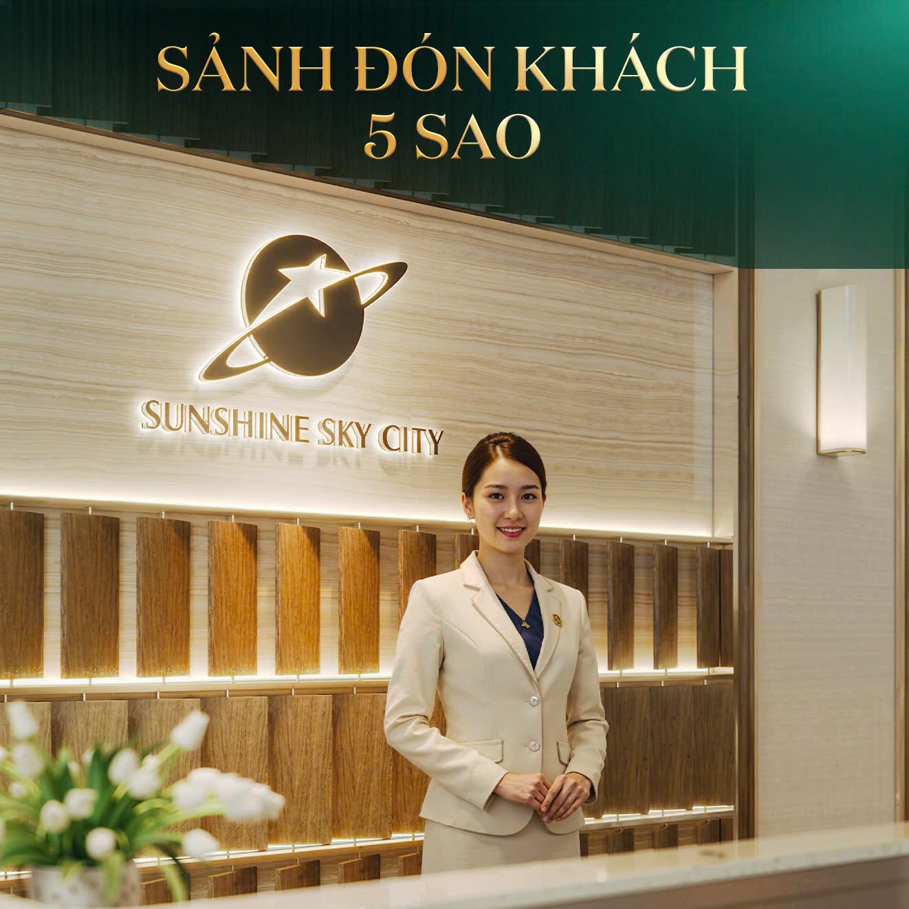 Chiết khấu 1% khi booking sớm V8 tại Sunshine Sky City với giá từ 98 triệu/m2 chưa VAT, KPBT 15979555