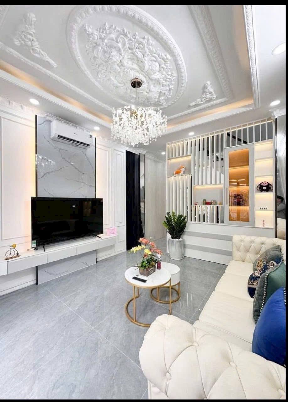 NHÀ 3 LẦU - HẺM XE HƠI - 1806 HUỲNH TẤN PHÁT, NHÀ BÈ - GIÁ CHỈ 5,6 TỶ 15979556