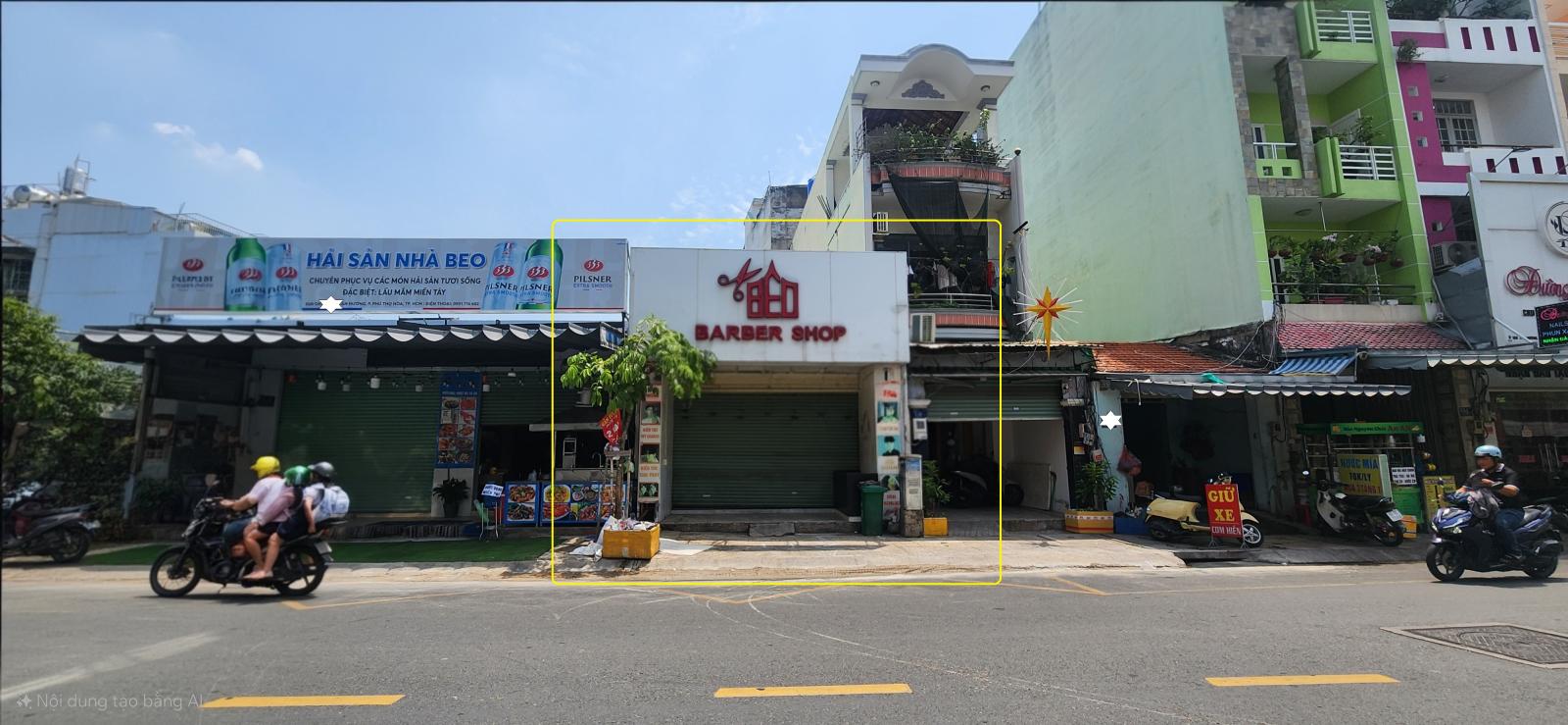 Cho thuê nhà Mặt tiền Tân Hương q.Tân Phú 90m², 16Triệu - KHU DỊCH VỤ SẦM UẤT 15979705