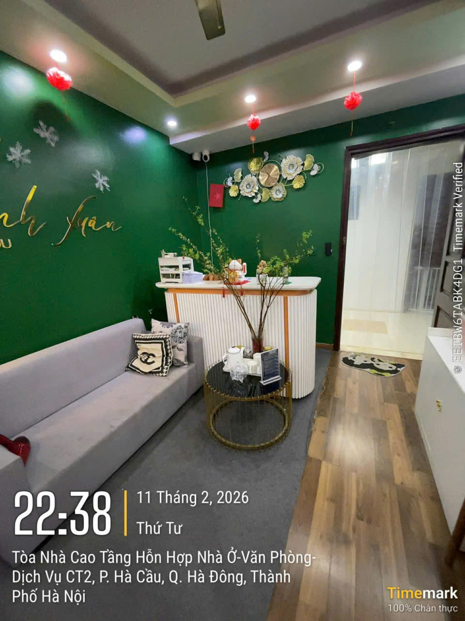 Do chuyển về quê nên mình cần sang nhượng lại spa ở chung cư 57m2 15979760