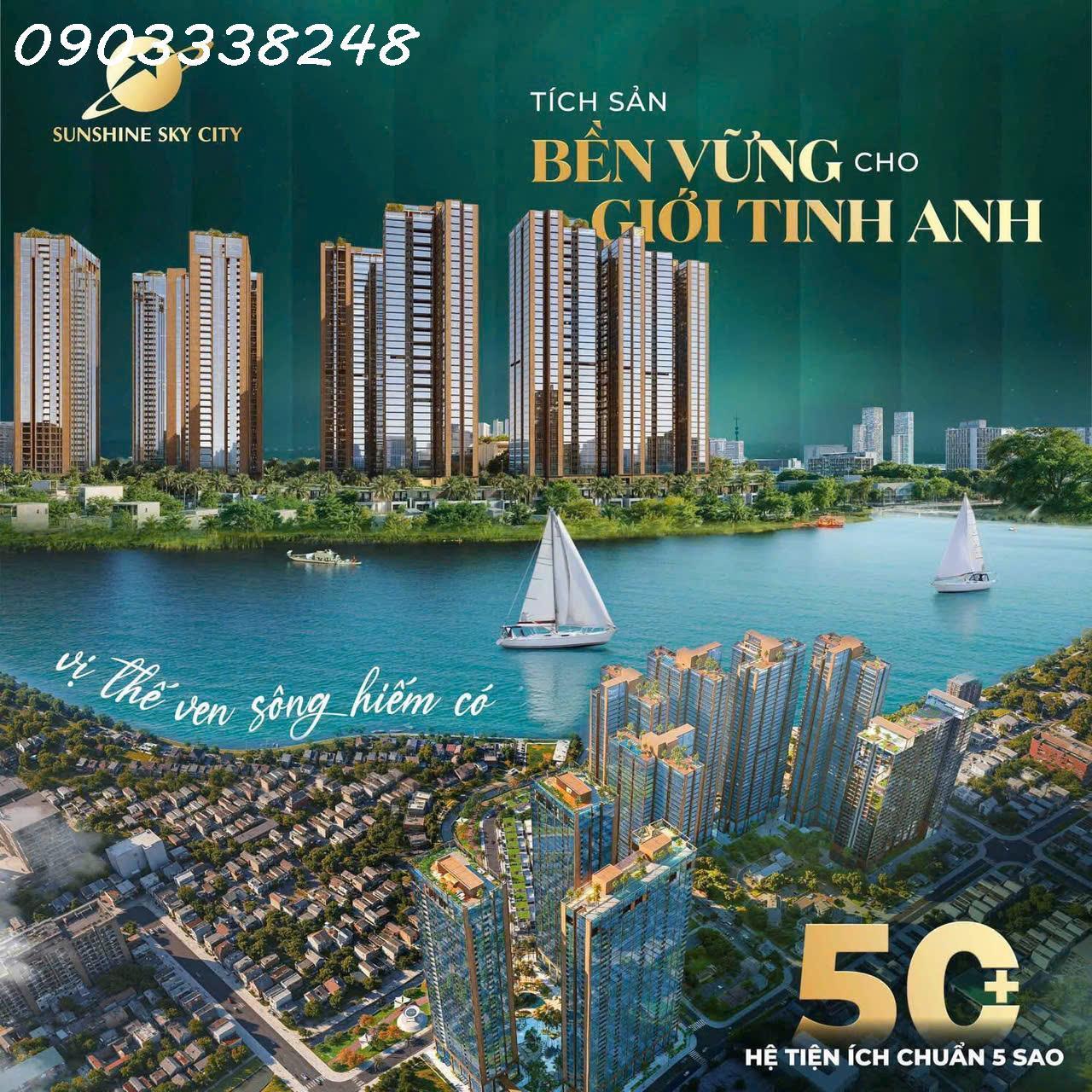 Giữ chỗ V8,V9 Sunshine Sky City được hưởng chiết khấu 1% booking sớm với giá từ 98 triệu/m2 đi kèm 15979970