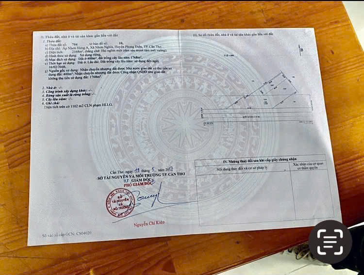 BÁN KHO MẶT TIỀN QL61C, GẦN CẦU BA LÁNG, DT 2168M2, CHỈ 11TR/M2. LH:0783960791. 15980195