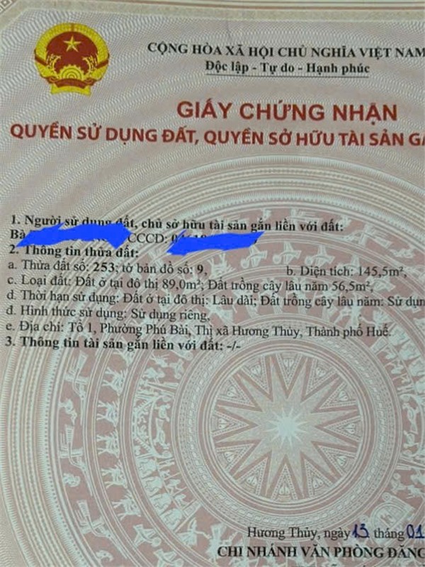 VỊ TRÍ ĐẸP – GIÁ TỐT  – CHÍNH CHỦ Cần BÁN NHANH LÔ ĐẤT MẶT TIỀN TRƯNG NỮ VƯƠNG 15980321