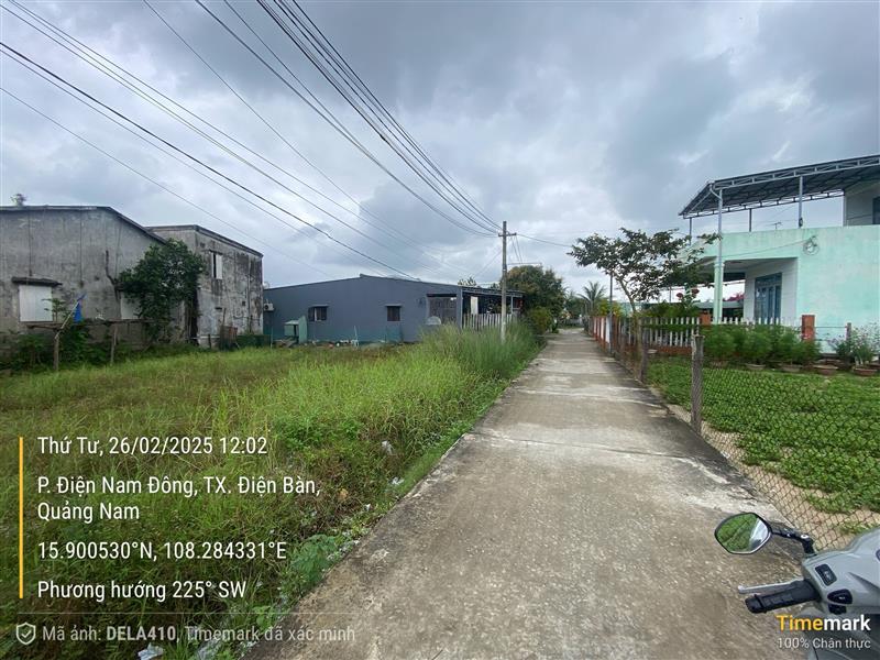CHỦ CẦN BÁN GẤP ĐẤT TẠI ĐIỆN NAM ĐÔNG - ĐIỆN BÀN GIÁ 2,2TY 15980500